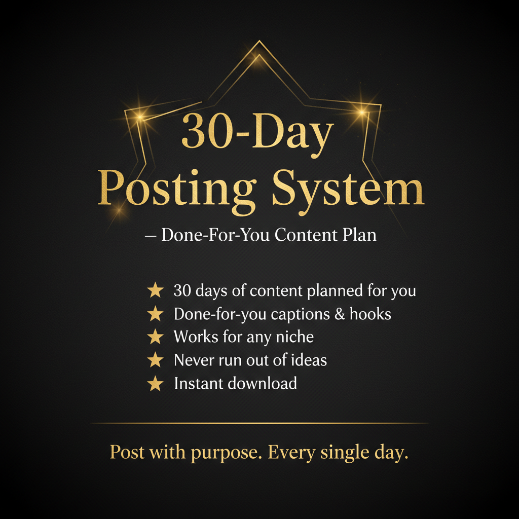 30-Day Posting System — Benefits
