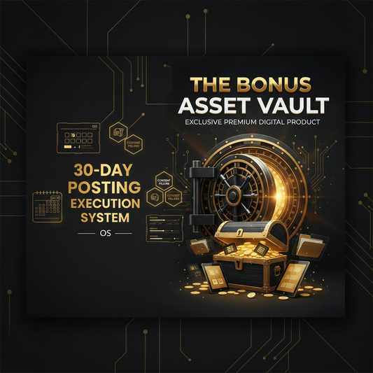 30-Day Posting System & Bonus Asset Vault