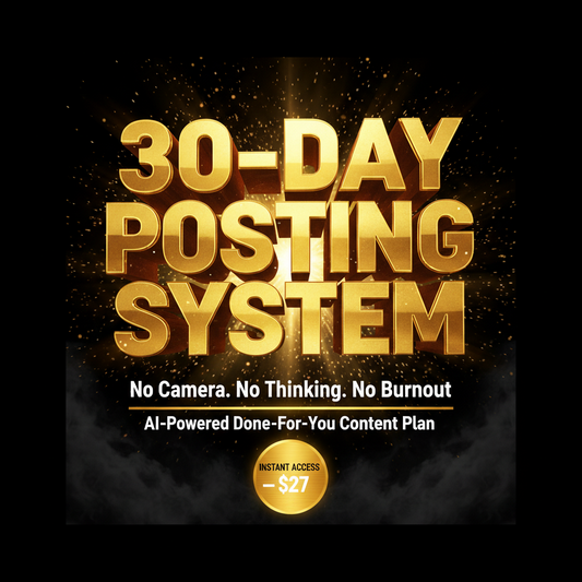 30 - Day Posting Business Execution System
