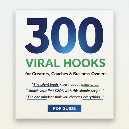 300 Viral Hooks Cover Image