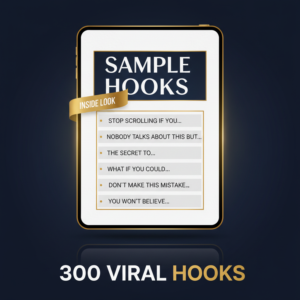 300 Viral Hooks — Inside Look