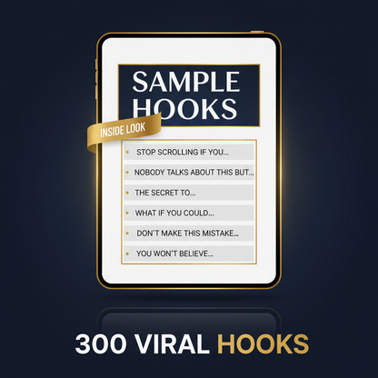 300 Viral Hooks — Inside Look