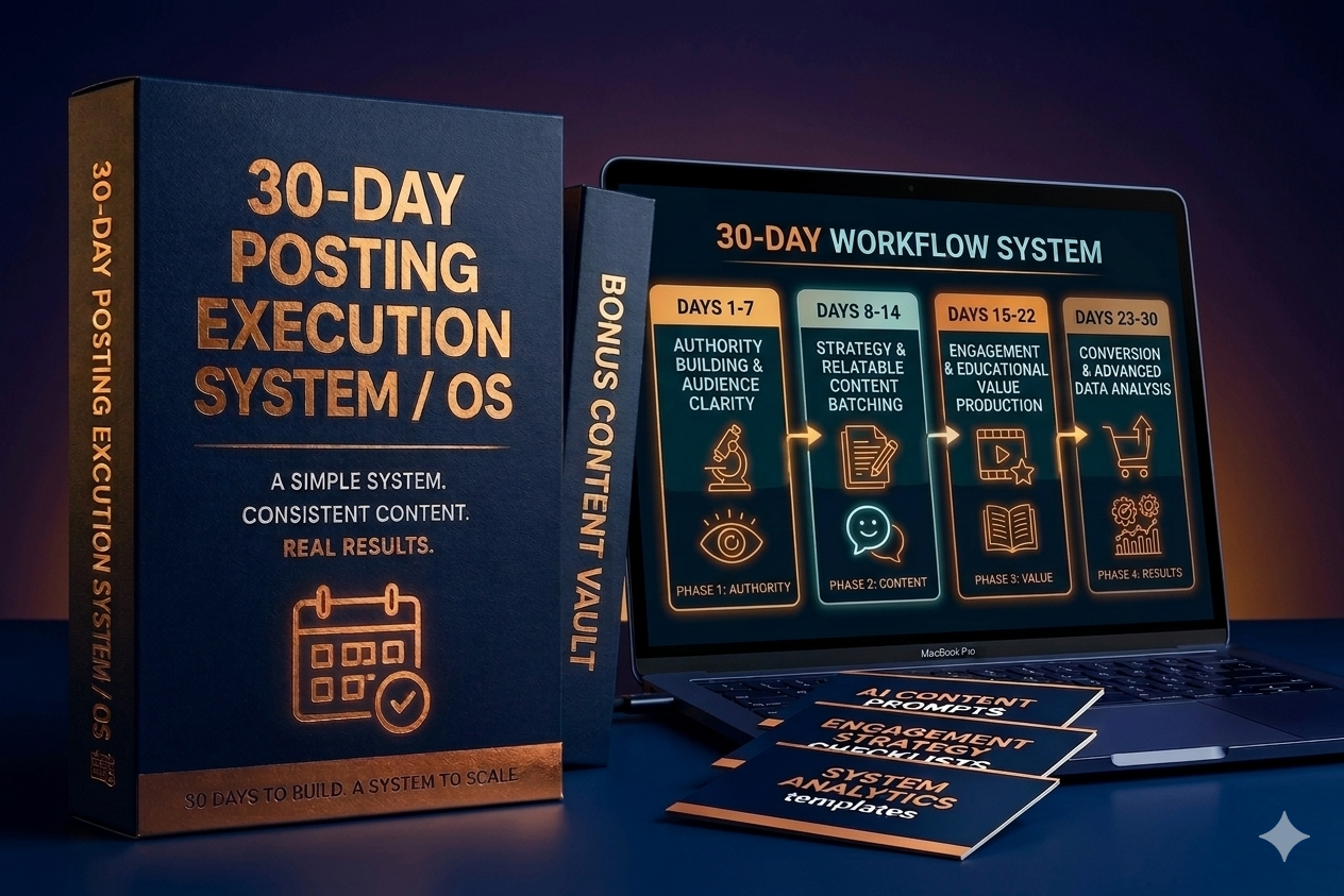 30-Day Posting Execution System / OS